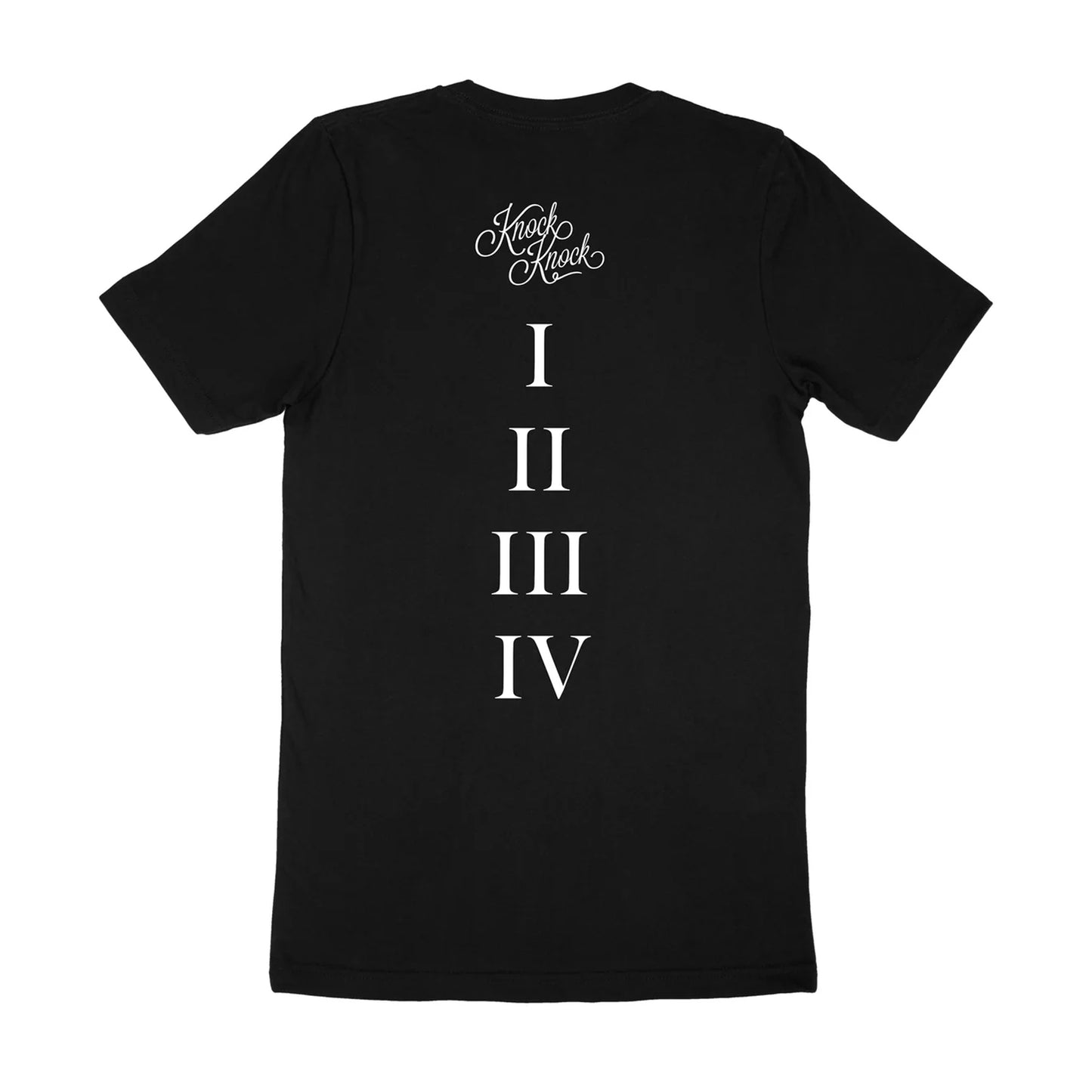 Knock Knock Album T-Shirt Black