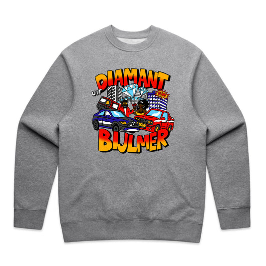 Diamant Cartoon Sweater Grey